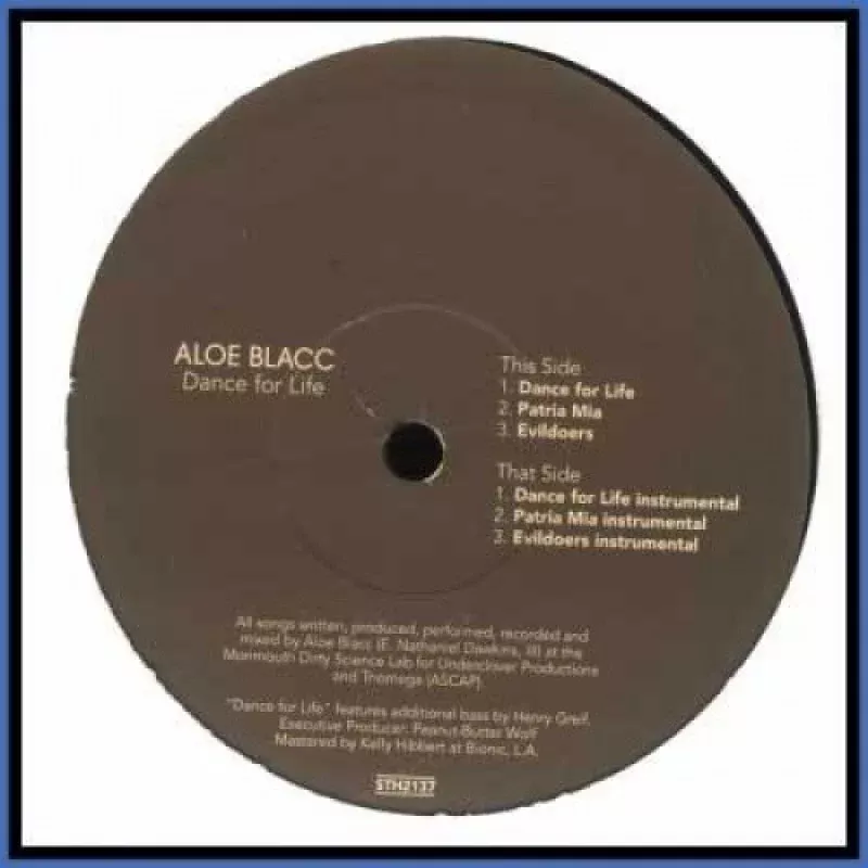 Aloe Blacc – Dance for Life – 12 Vinyl