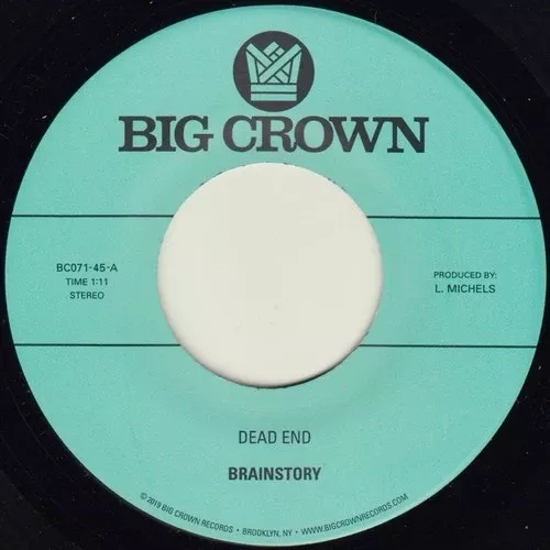 Brainstory: Dead End / Mnemophobia - 7-INCH SINGLE