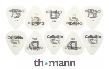 Daddario 1CCG2-10 Cellu-Glo Picks Light