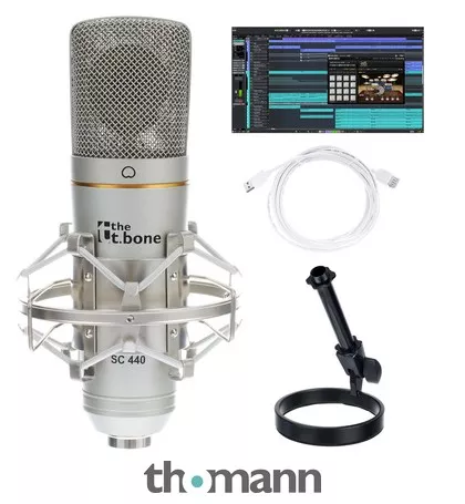 the t.bone SC 440 USB Podcast Bundle 2